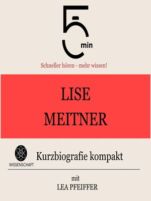 cover image of Lise Meitner